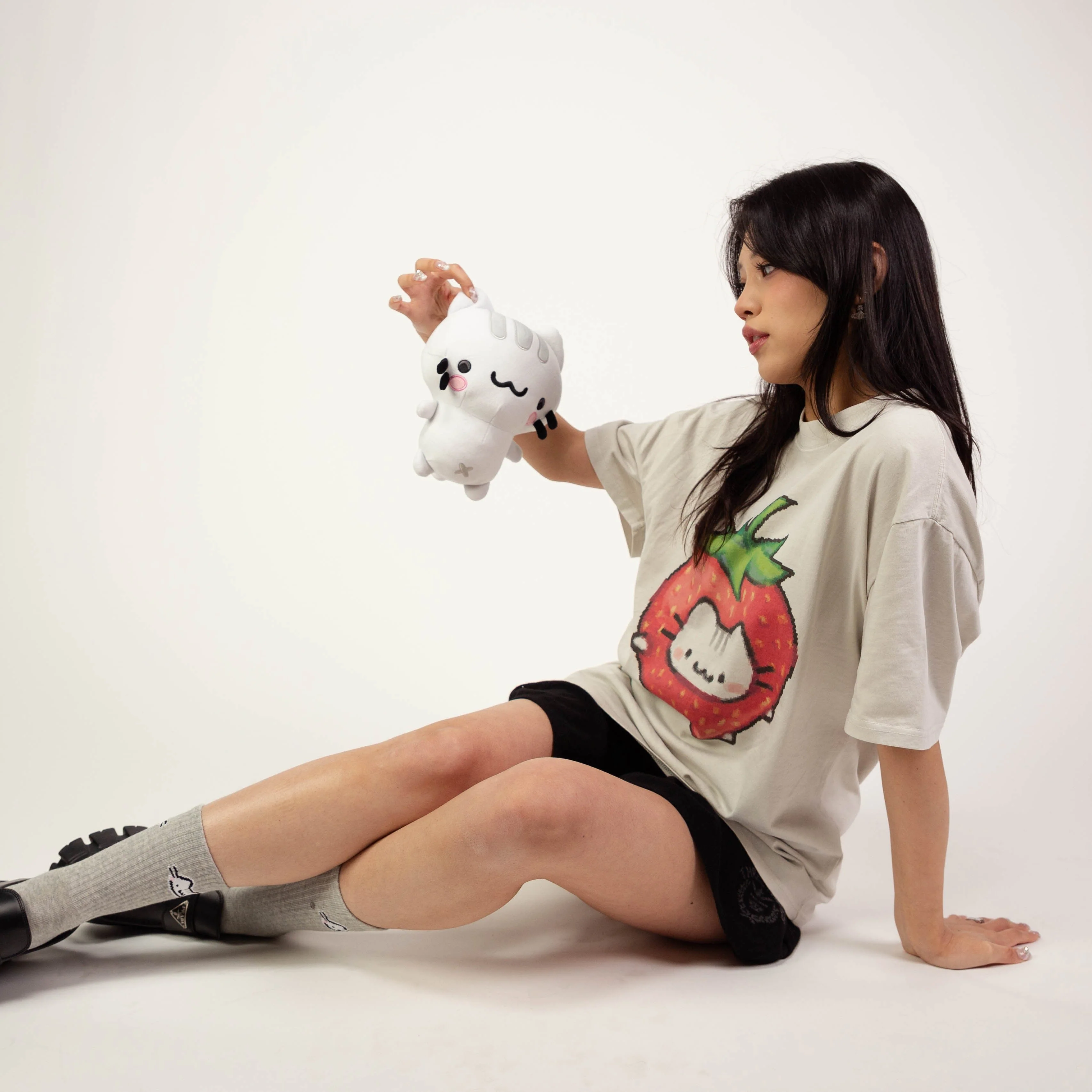 strawbaby cat tee - Image 3
