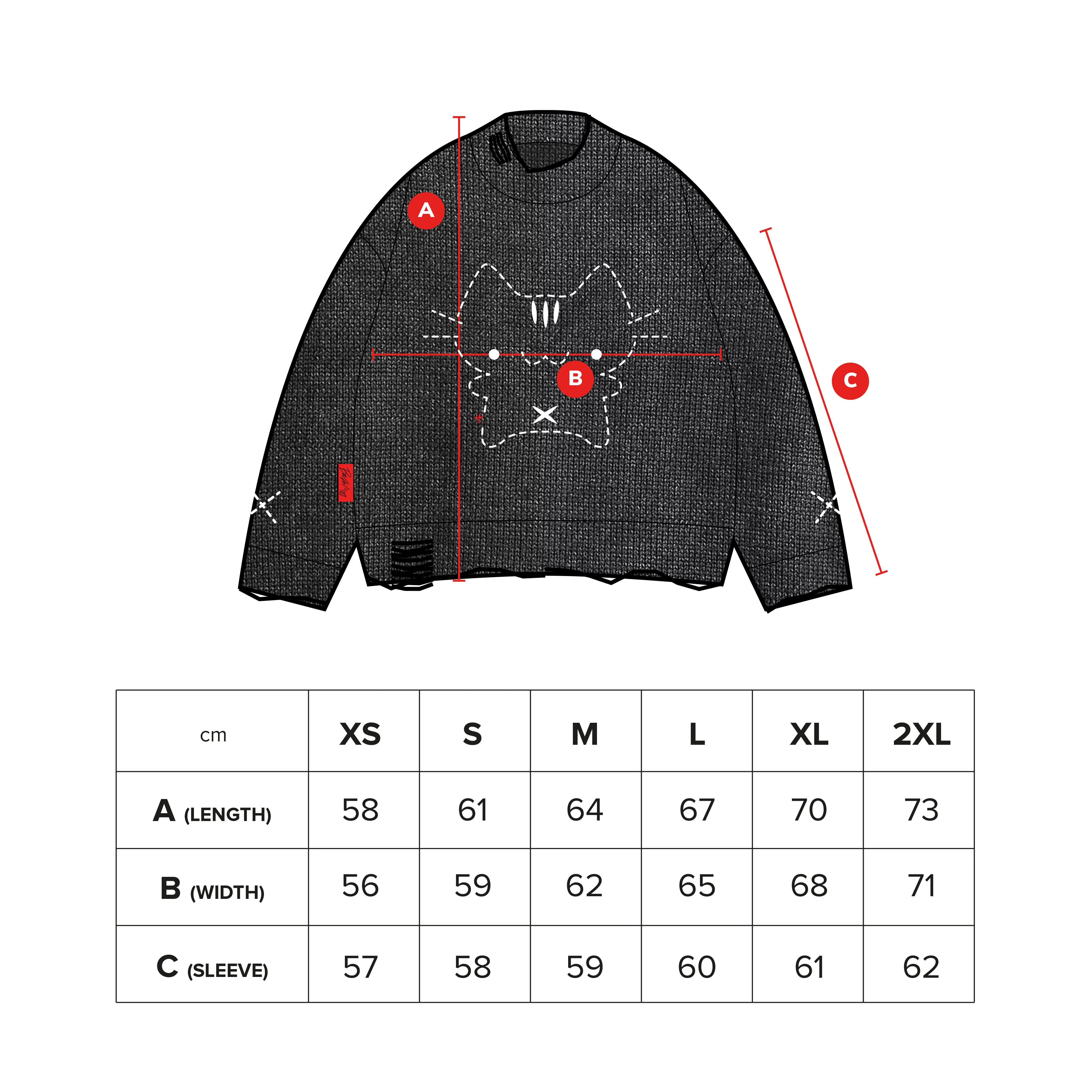 'cat scratched my sweater' knit - Image 8